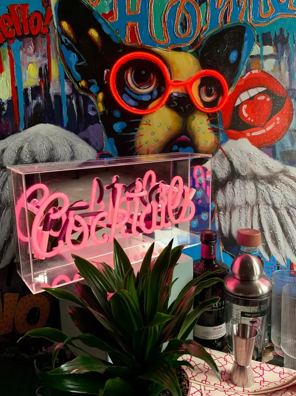 Neonskilt - Cocktails
