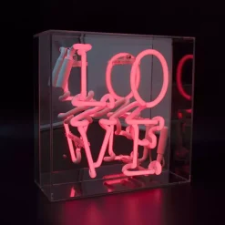 Neonskilt - LOVE Rosa