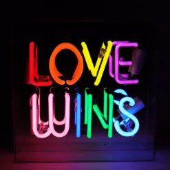 Neonskilt - LOVE WINS
