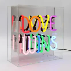 Neonskilt - LOVE WINS