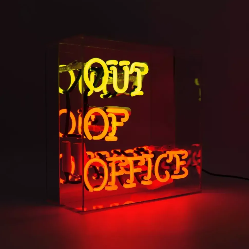 Neonskilt - OUT OF OFFICE