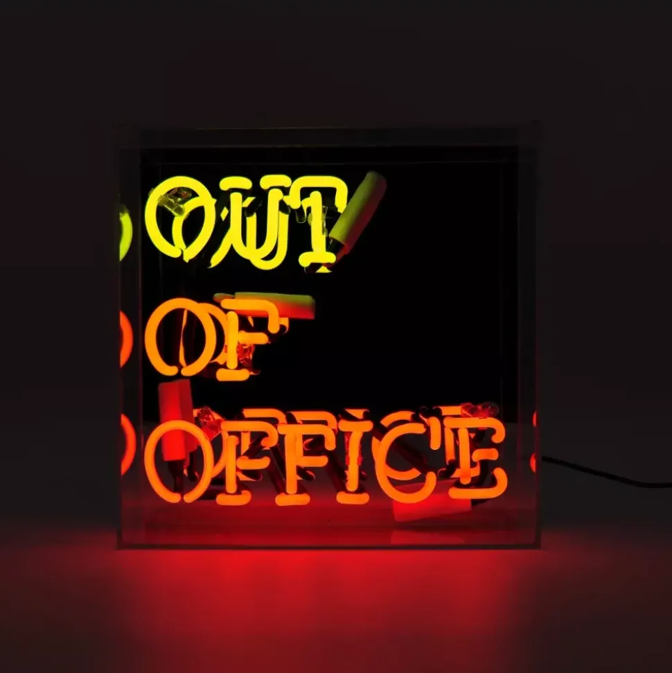 Neonskilt - OUT OF OFFICE