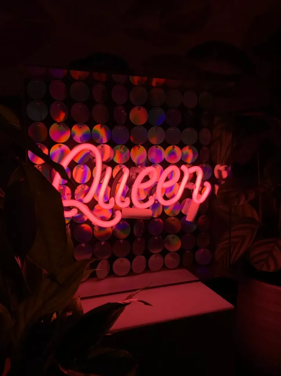 Neonskilt - Queen