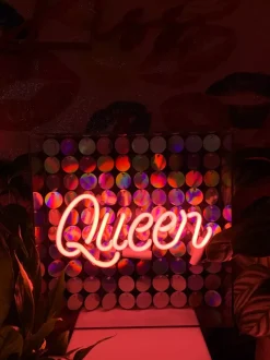 Neonskilt - Queen