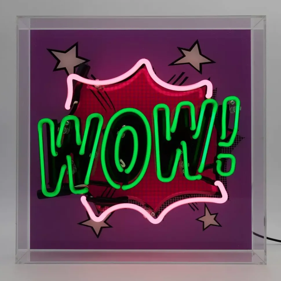 Neonskilt - WOW