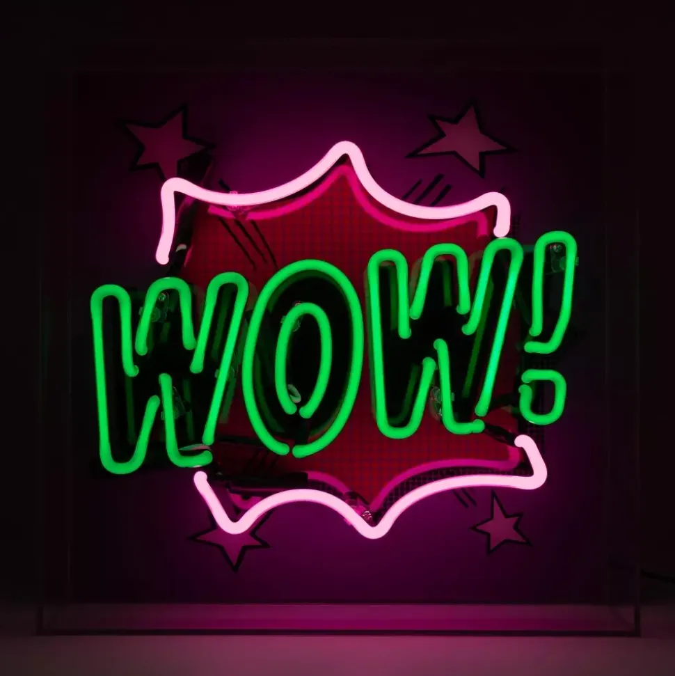 Neonskilt - WOW