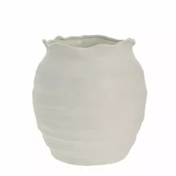 Niva Blomsterpotte Offwhite H29,5