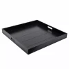 Oliver - Serveringsbrett Svart 50x50x4 Mdf
