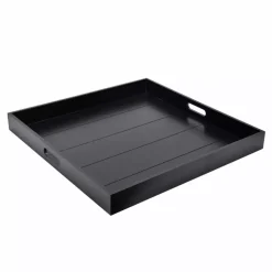 Oliver - Serveringsbrett Svart 50x50x4 Mdf