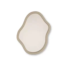 Organic Speil 30x40 Taupe
