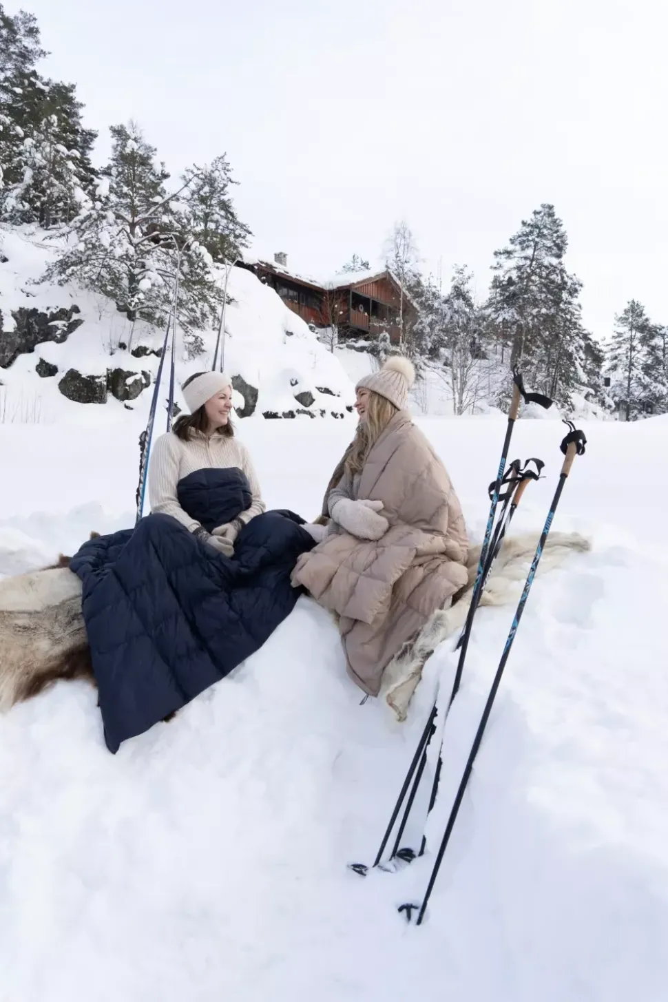 Out&About Dunpledd By Norsk Dun Beige