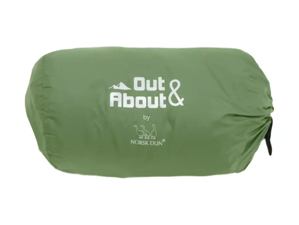 Out&About Dunsokk by Norsk Dun Onesize Grønn