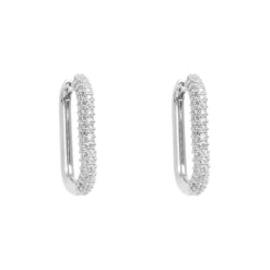Ovale Øreringer, Crystal S