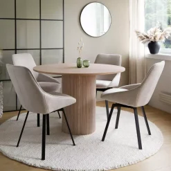 Padova - Spisebord Hvitvasket D110x75