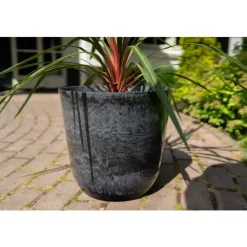 Palermo Blomsterpotte Grå Marble D40 H36
