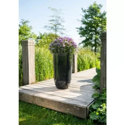 Palermo Blomsterpotte Grå Marble D38 H65