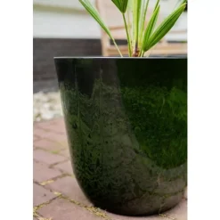 Palermo Blomsterpotte Grønn Marble D30 H28