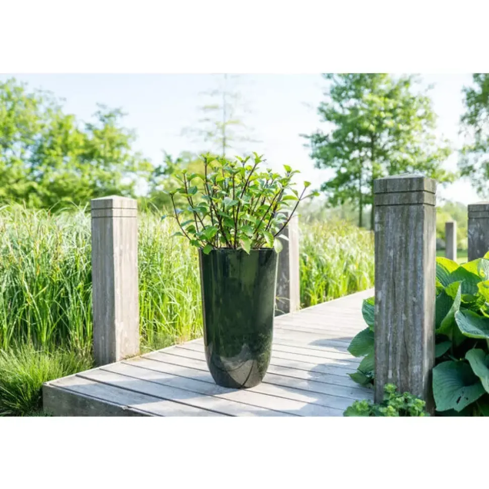 Palermo Blomsterpotte Grønn Marble D38 H65