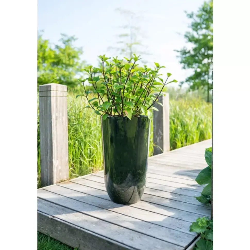 Palermo Blomsterpotte Grønn Marble D38 H65