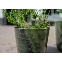 Palermo Blomsterpotte Grønn Marble D40 H36
