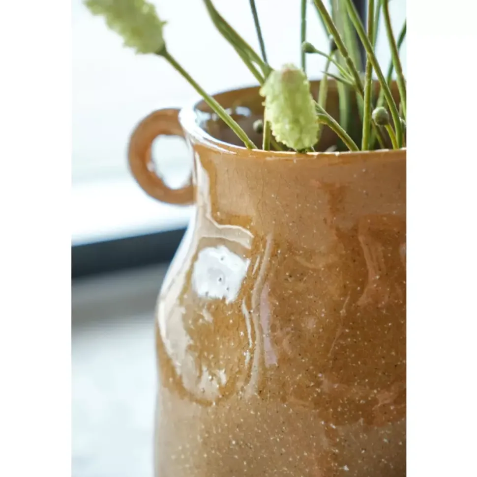 Petrus Vase Brown D16,7 H28