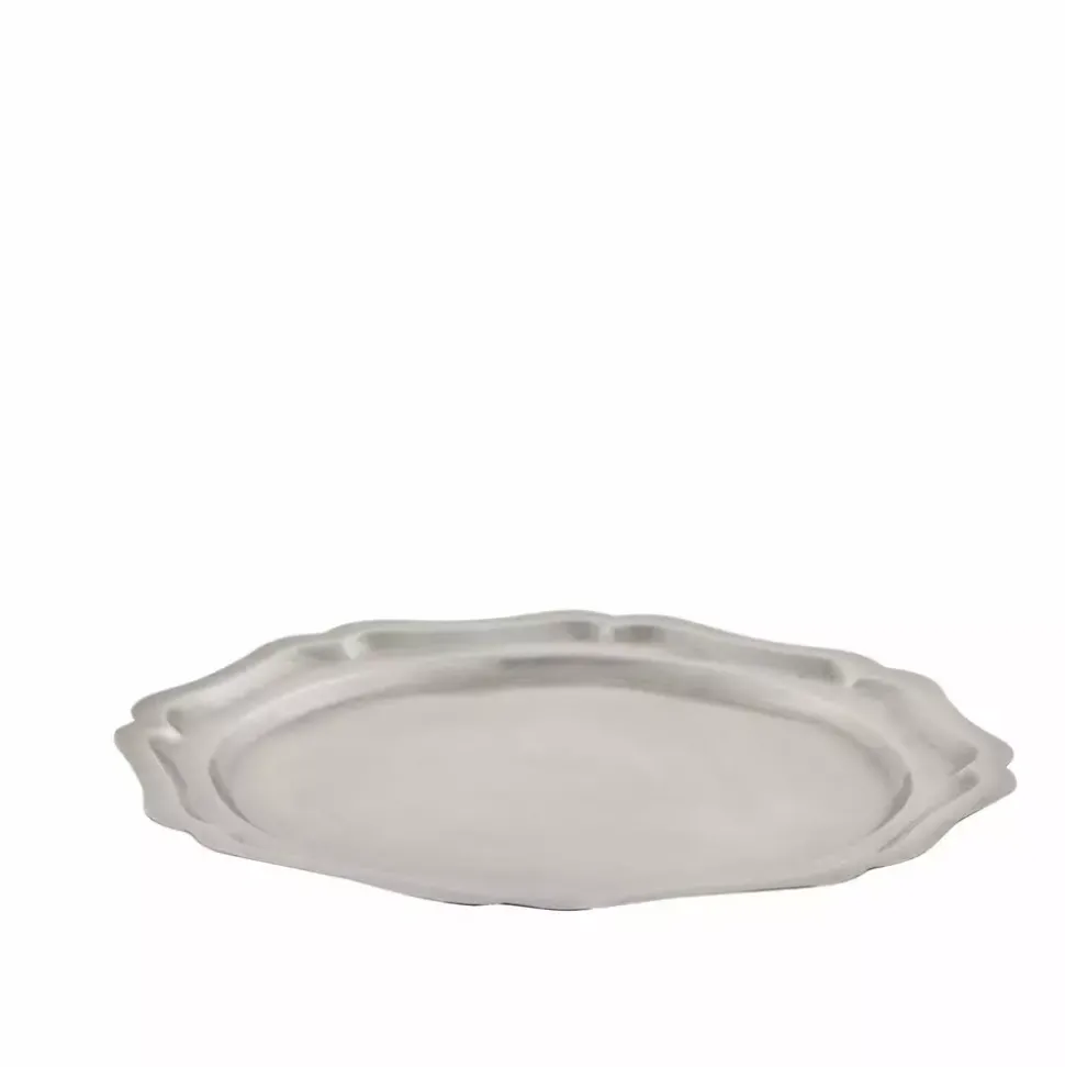 Philine Antikk Dekketallerken Silver