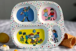 Pippi Bursdag Romdelt Tallerken
