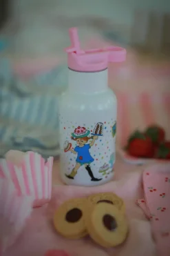 Pippi Bursdag Vannflaske Rosa
