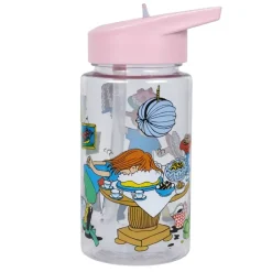Pippi Fødselsdag Vannflaske I Plast, 500 Ml