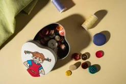 Pippi Hjerteboks I Tinn - Vær Som Pippi