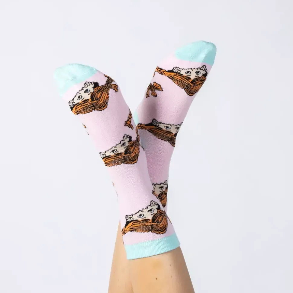Pippi Sokker 36-42 Rosa