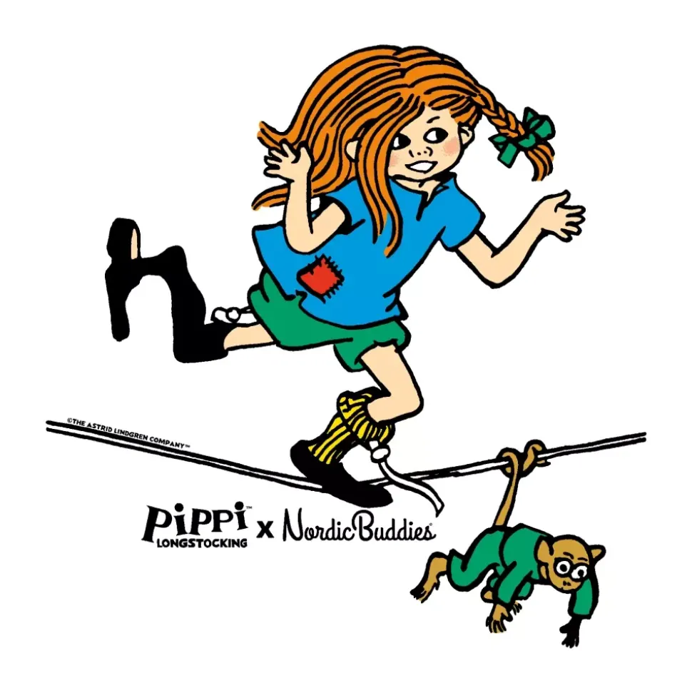 Pippi Sokker 36-42 Rosa