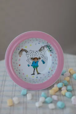 Pippi Tallerken Med Sugekopp Bursdag