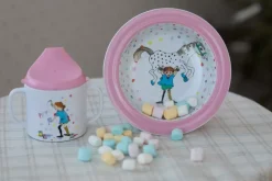 Pippi Tallerken Med Sugekopp Bursdag