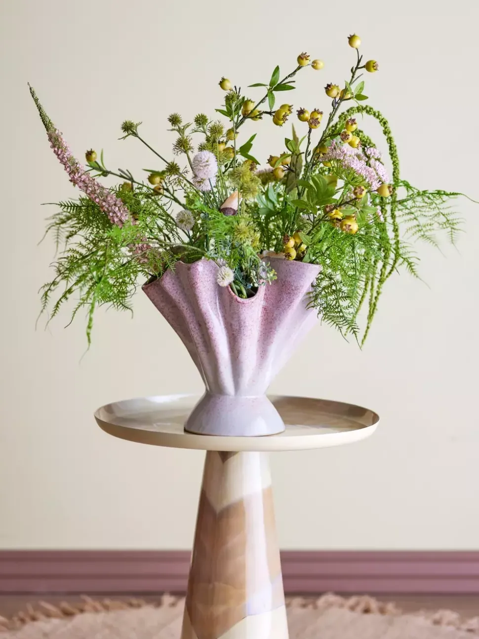 Plier Vase Rosa H29