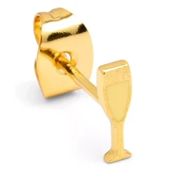 Pop Ørering Gullbelagt 1 stk