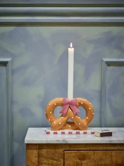 Pretzie Lysestake Brun Keramikk