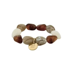 Prisma Resin Armbånd Ivory