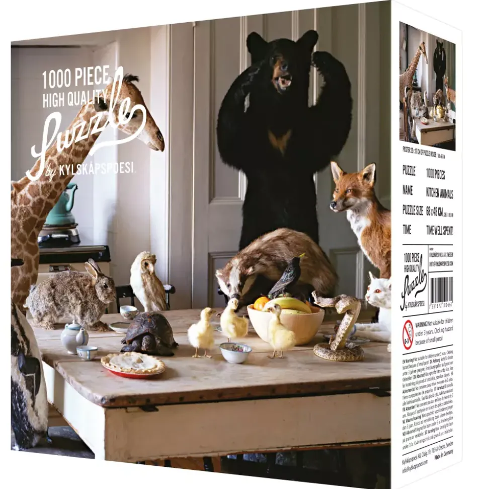 Puslespill - Kitchen Animals