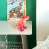 Rød T-Rex Mini Led Lampe