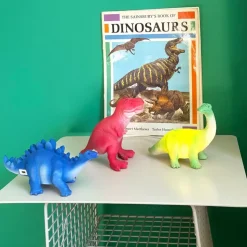 Rød T-Rex Mini Led Lampe