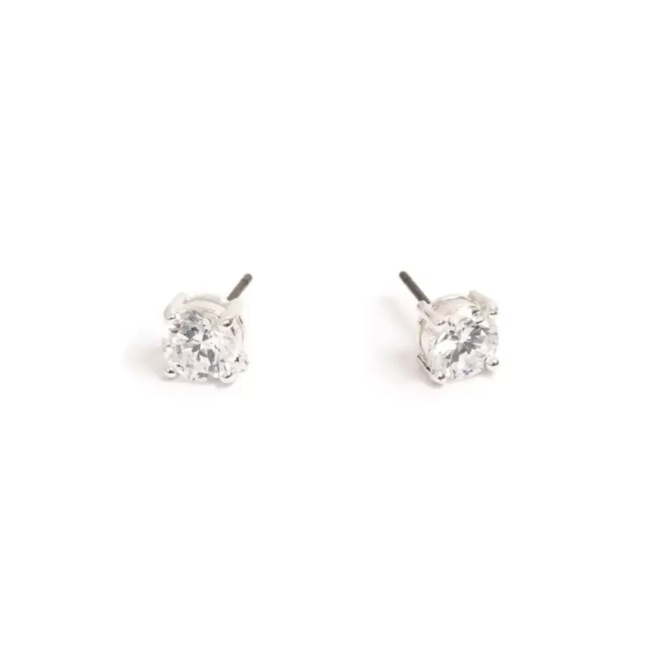 Øredobber - Cubic Zirconia 6mm - Just Oslo
