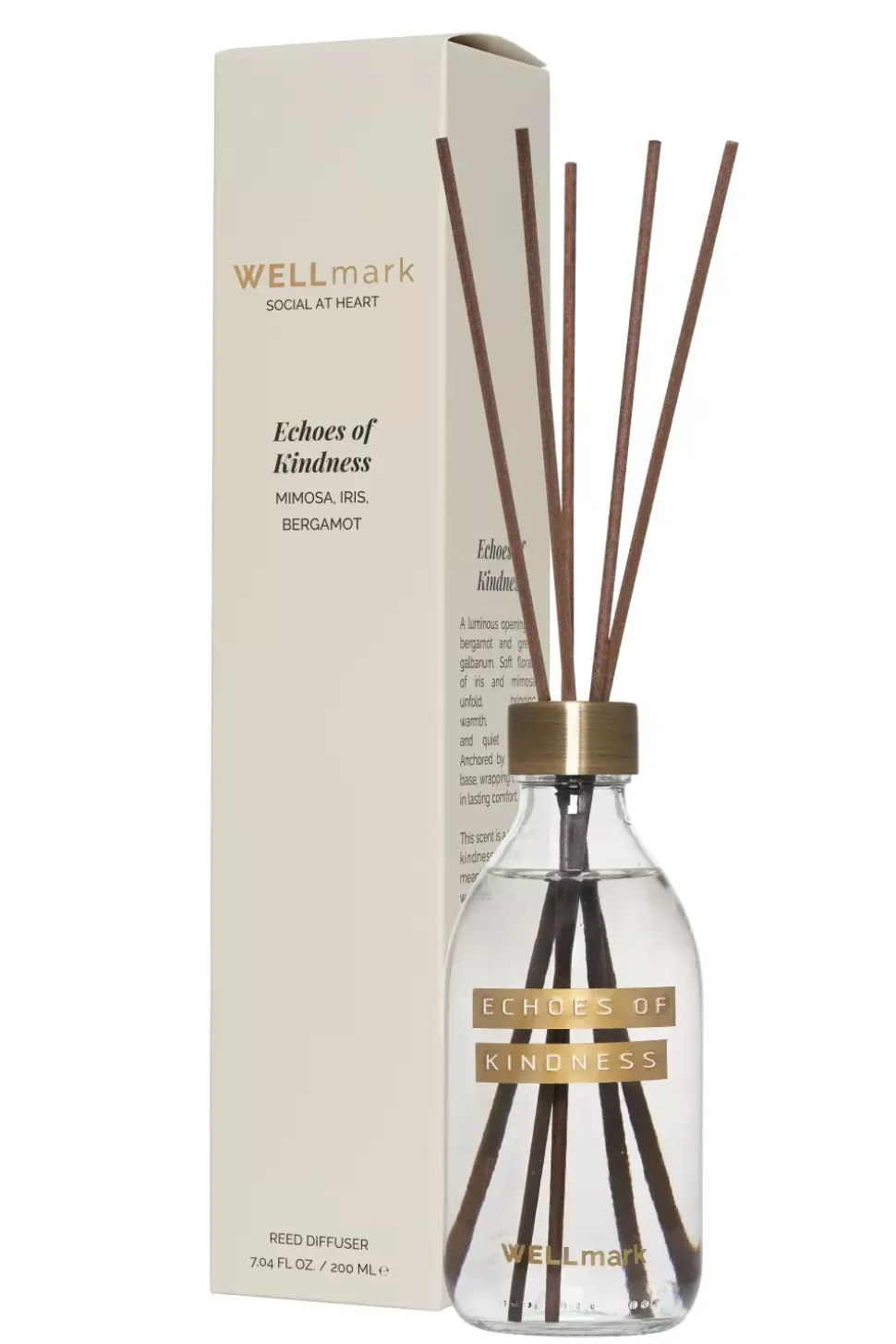Reed diffuser 200ml - Echoes of Kindness