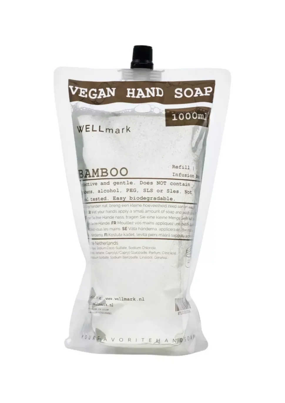 Refill Håndsåpe Bamboo 1L