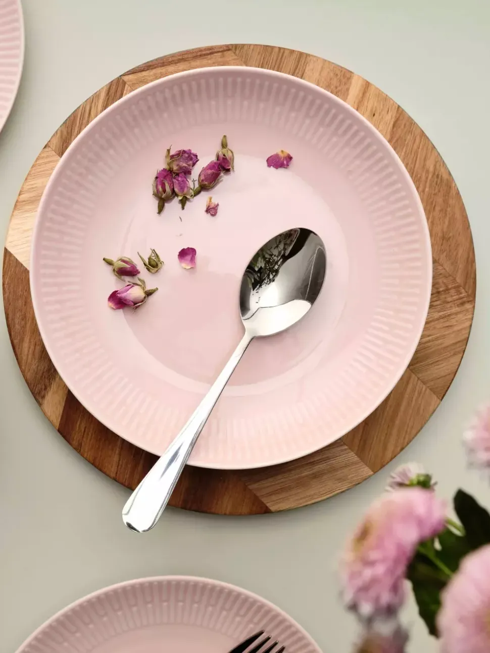 Relief Skål D15 Rosa