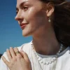 Øreringer, Agat, Sandy Beach