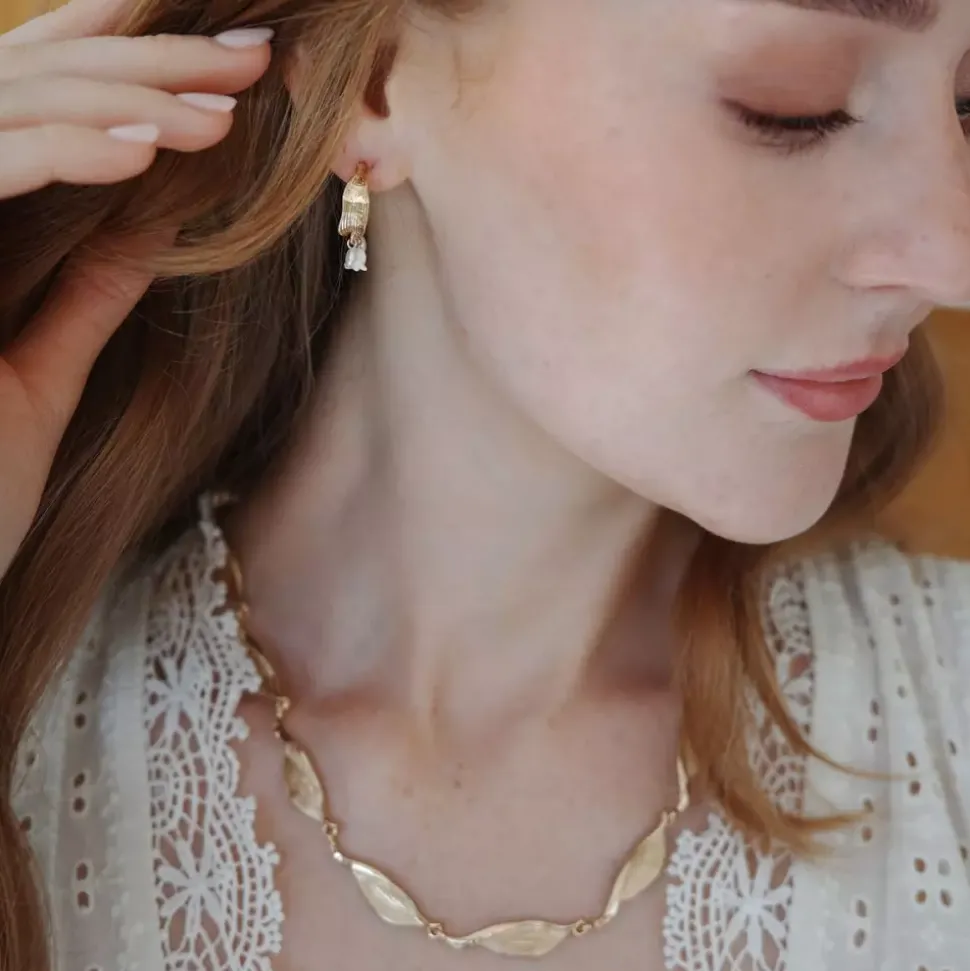 Øreringer, Lilies & Pearls