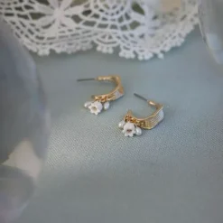 Øreringer, Lilies & Pearls