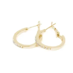 Øreringer - 20mm - Just Oslo Cubic Zirconia
