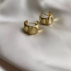 Øreringer, Steel Satin G